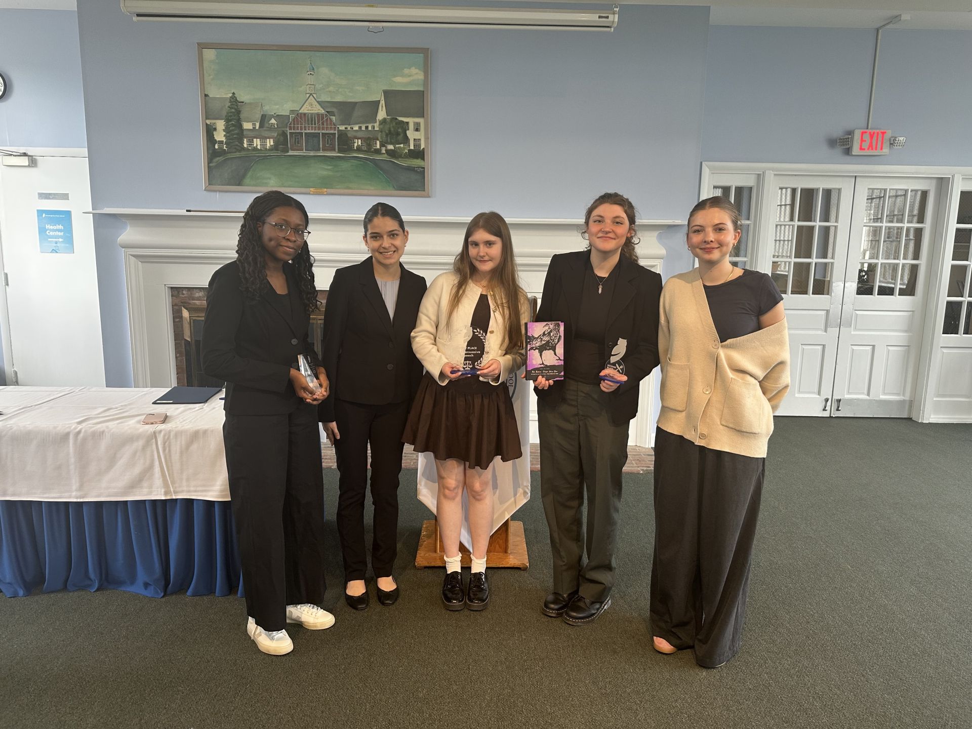 Stoneleigh-Burnham School Wins First Place at Home Public Speaking Tournament