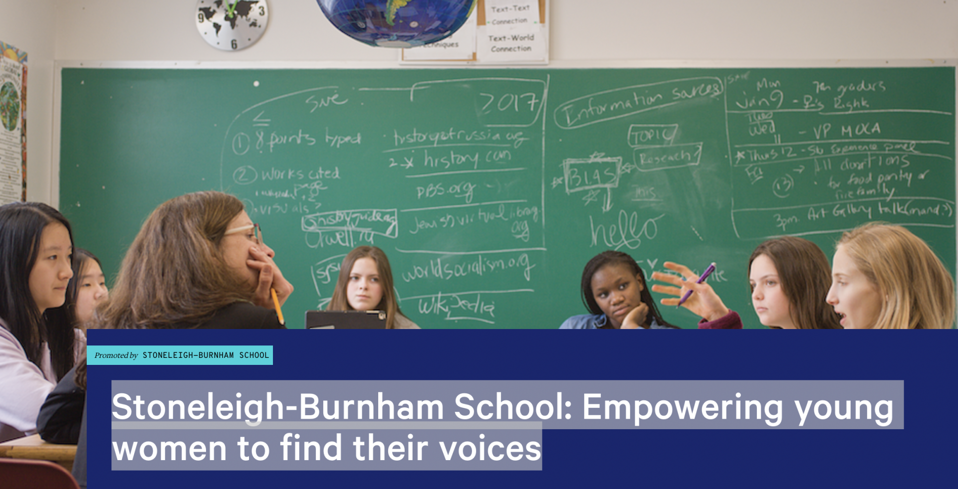Empowering young women to find their voices